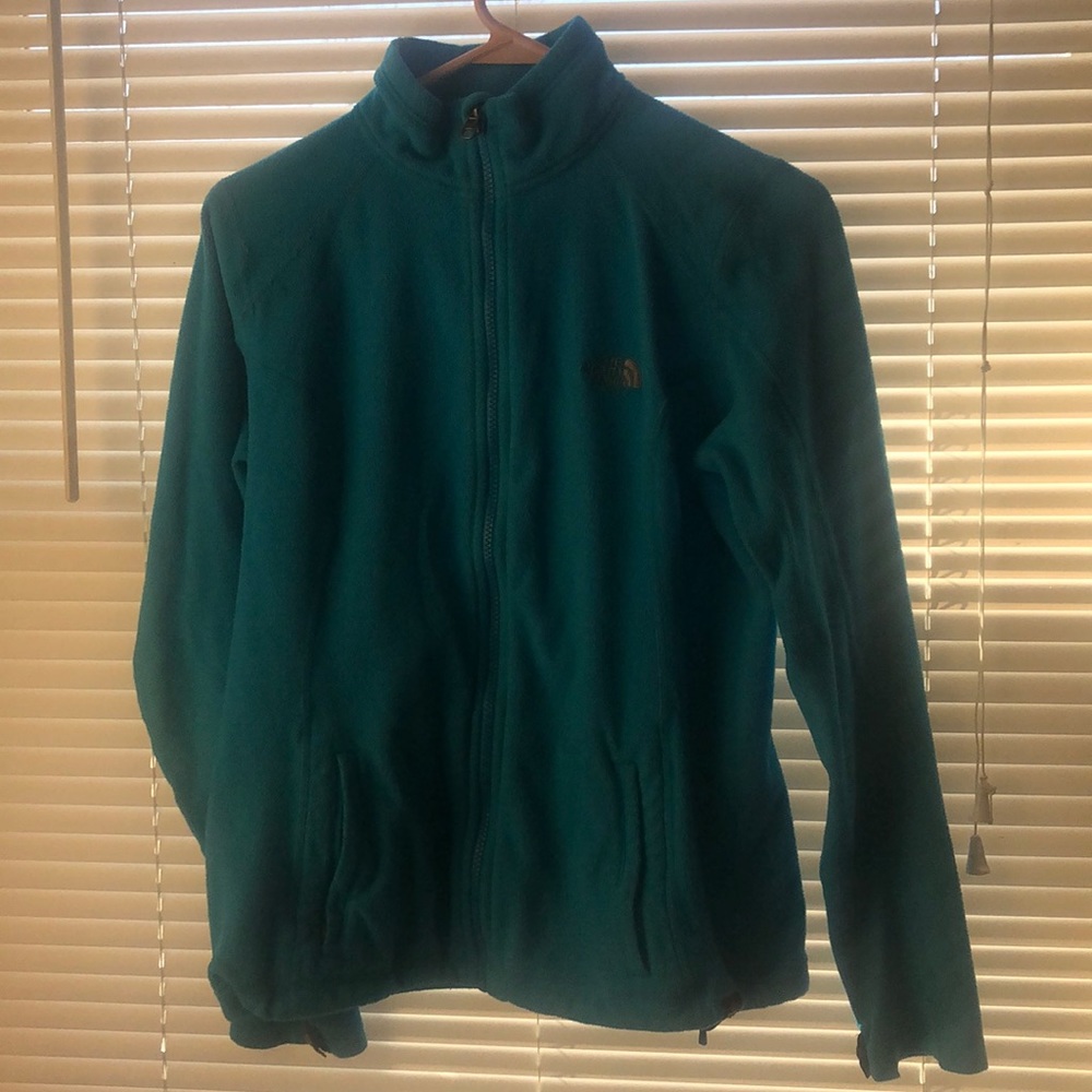 North face zip up jacket